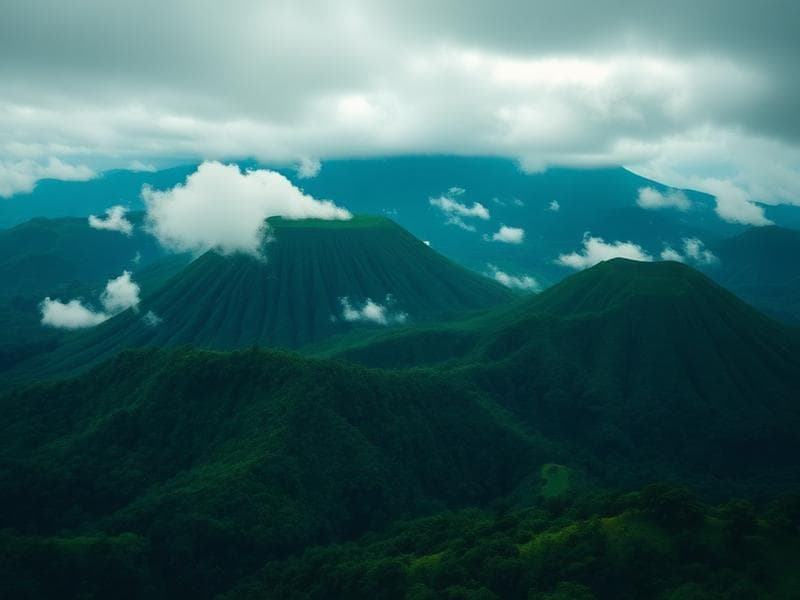 Volcanoes National Park and Virunga peaks